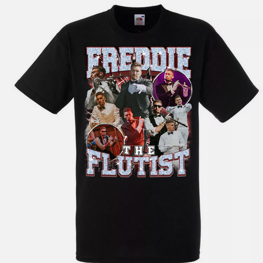 Freddie The Flutist Rap Tee